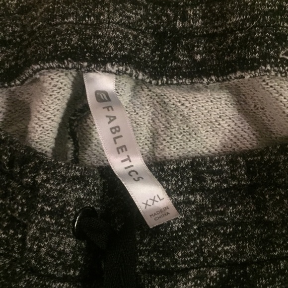 Fabletics Tie-Front Knit Lounge Shorts - Picture 4 of 4